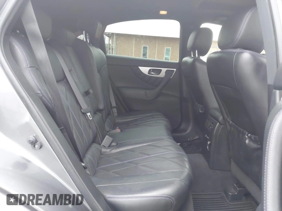 2017 Infiniti QX70 with VIN JN8CS1MW1HM416272, listed as a IAAI auction lot 41542987 with 48,139 mi miles and . Bid and sale history available at DreamBid. Image 8.