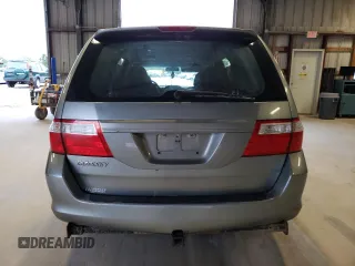 2007 Honda Odyssey EX with VIN 5FNRL38497B144794, listed as a Copart auction lot 55696584 with 0 mi miles and Salvage Title. Bid and sale history available at carsss.com. Image 6.