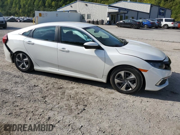 2021 Honda Civic Sedan LX with VIN 2HGFC2F67MH528310, listed as a Copart auction lot 70759164 with 83,554 mi miles and Salvage Title. Bid and sale history available at carsss.com. Image 4.