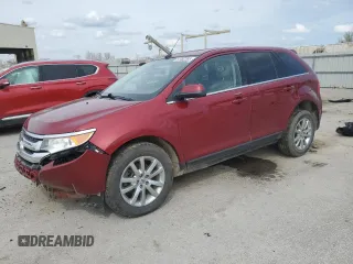 2014 Ford Edge Limited with VIN 2FMDK3KC9EBA24920, listed as a Copart auction lot 51482385 with 130,999 mi miles and Salvage Title. Bid and sale history available at carsss.com. Image 1.