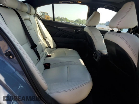 2023 Infiniti Q50 Red Sport 400 z VIN JN1FV7DR0PM590123, wystawiony jako Copart lot #62036915 z przebiegiem 42 739 mil mil oraz Szkoda całkowita • Salvage title. Historia ofert i sprzedaży dostępna na DreamBid. Obrazek 10.