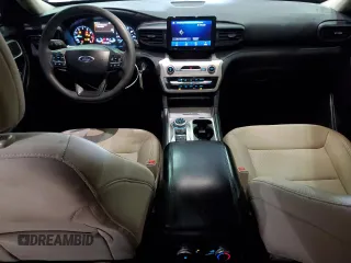 2022 Ford Explorer with VIN 1FMSK7BH2NGB03588, listed as a Copart auction lot 45590645 with 91,453 mi miles and Salvage title. Bid and sale history available at DreamBid. Image 8.