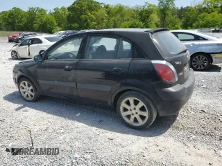 2008 Kia Rio LX with VIN KNADE163886415356, listed as a Copart auction lot 53208515 with 137,000 mi miles and Clean Title. Bid and sale history available at carsss.com. Image 2.