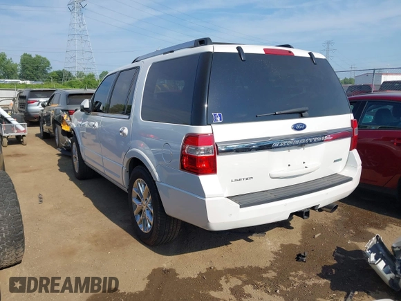 2017 Ford Expedition Limited with VIN 1FMJU2AT1HEA18773, listed as a IAAI auction lot 42569182 with 80,823 mi miles and . Bid and sale history available at DreamBid. Image 3.