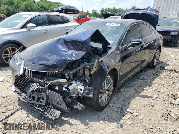 2019 Lexus ES 350 with VIN 58ABZ1B10KU021831, listed as a Copart auction lot 62299345 with Not provided miles and Salvage title. Bid and sale history available at DreamBid. Image 1.