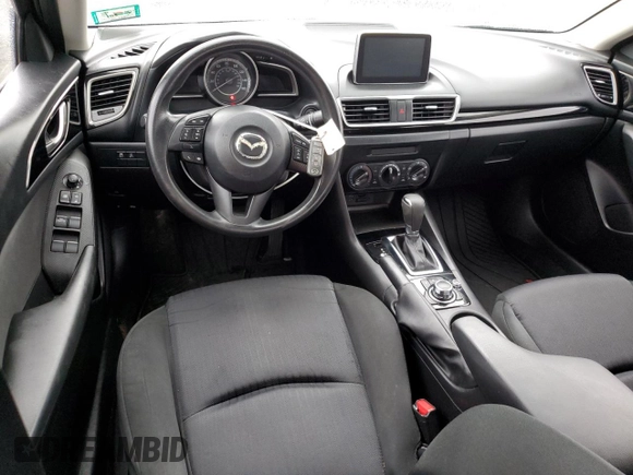 2016 Mazda 3 i Sport with VIN JM1BM1T77G1341556, listed as a Copart auction lot 73106884 with 101,784 mi miles and Salvage Title. Bid and sale history available at DreamBid. Image 8.