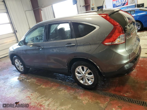 2013 Honda CR-V EX-L with VIN 2HKRM4H70DH680317, listed as a Copart auction lot 51452555 with 158,352 mi miles and Salvage Title. Bid and sale history available at carsss.com. Image 2.