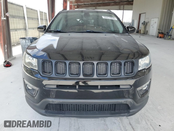 2021 Jeep Compass Latitude with VIN 3C4NJCBB1MT570942, listed as a Copart auction lot 55272855 with 17,307 mi miles and Salvage title. Bid and sale history available at DreamBid. Image 5.