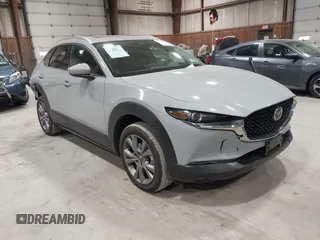 2025 Mazda CX-30 S Premium with VIN 3MVDMBDM5SM788786, listed as a IAAI auction lot 42126428 with 1,370 mi miles and . Bid and sale history available at DreamBid. Image 1.
