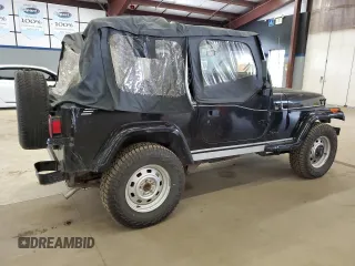 1993 Jeep Wrangler S with VIN 1J4FY19P9PP227563, listed as a Copart auction lot 60095405 with 166,851 mi miles and Clean title. Bid and sale history available at DreamBid. Image 3.