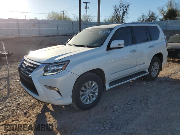 2014 Lexus GX with VIN JTJBM7FX7E5080544, listed as a Copart auction lot 48324855 with 169,347 mi miles and Salvage Title. Bid and sale history available at carsss.com. Image 1.