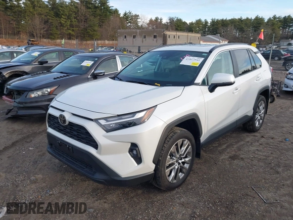 2024 Toyota RAV4 XLE Premium with VIN 2T3A1RFV2RW435605, listed as a IAAI auction lot 41817941 with 10,001 mi miles. Bid and sale history available at carsss.com. Image 17.