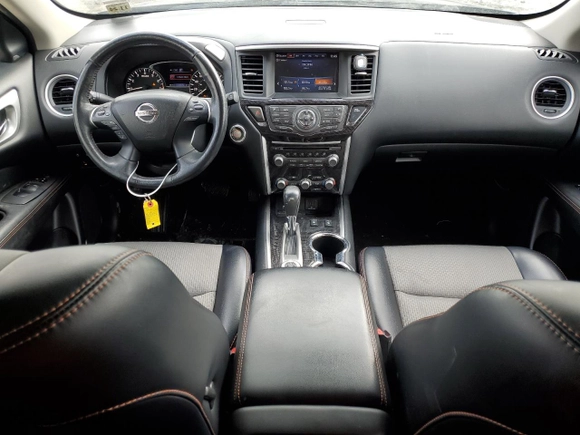2019 Nissan Pathfinder S with VIN 5N1DR2MM9KC651351, listed as a Copart auction lot 42917885 with 68,124 mi miles and Salvage Title. Bid and sale history available at carsss.com. Image 8.