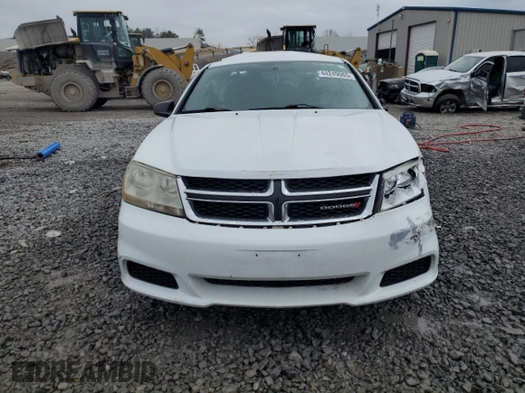 2013 Dodge Avenger with VIN 1C3CDZAB8DN665053, listed as a Copart auction lot 44249065 with 156,338 mi miles and Salvage Title. Bid and sale history available at DreamBid. Image 5.