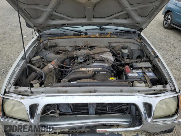 2002 Toyota Tacoma PreRunner with VIN 5TEGN92N32Z890493, listed as a Copart auction lot 53275565 with 184,521 mi miles and Salvage Title. Bid and sale history available at DreamBid. Image 11.