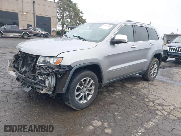 2014 Jeep Grand Cherokee Limited with VIN 1C4RJFBG7EC508814, listed as a IAAI auction lot 41118508 with 160,787 mi miles and . Bid and sale history available at DreamBid. Image 18.