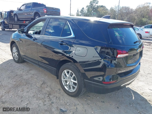 2023 Chevrolet Equinox LT with VIN 3GNAXUEG0PL213791, listed as a IAAI auction lot 41612069 with 11,580 mi miles. Bid and sale history available at carsss.com. Image 3.