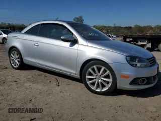 2012 Volkswagen Eos Komfort with VIN WVWBW7AHXCV015407, listed as a Copart auction lot 52719025 with 126,408 mi miles and Clean Title. Bid and sale history available at DreamBid. Image 4.