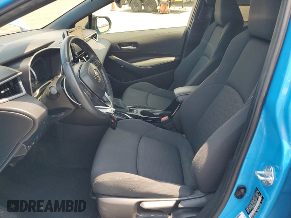 2021 Toyota Corolla Hatchback SE with VIN JTND4MBE0M3120757, listed as a Copart auction lot 63187034 with 45,238 mi miles and Salvage Title. Bid and sale history available at carsss.com. Image 7.