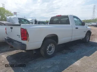 2008 Dodge 1500 ST with VIN 1D7HU16N08J232786, listed as a IAAI auction lot 41979484 with 54,165 mi miles. Bid and sale history available at carsss.com. Image 4.