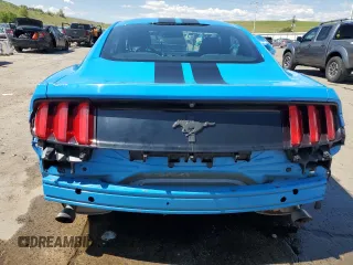 2017 Ford Mustang V6 with VIN 1FA6P8AM2H5209900, listed as a Copart auction lot 60493055 with 93,160 mi miles and Salvage title. Bid and sale history available at DreamBid. Image 6.