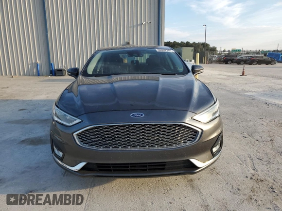 2019 Ford Fusion Hybrid Titanium with VIN 3FA6P0RU9KR116785, listed as a Copart auction lot 68052202 with 89,486 mi miles. Bid and sale history available at carsss.com. Image 5.
