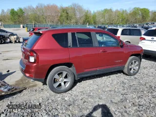 2016 Jeep Compass High Altitude Edition with VIN 1C4NJDEB0GD729476, listed as a Copart auction lot 52014075 with 144,978 mi miles and Salvage Title. Bid and sale history available at carsss.com. Image 3.