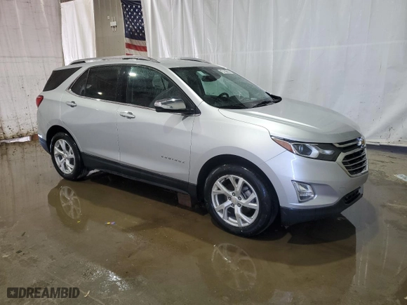 2020 Chevrolet Equinox Premier with VIN 3GNAXNEV7LS538362, listed as a Copart auction lot 54207175 with 67,094 mi miles and Clean Title. Bid and sale history available at carsss.com. Image 4.