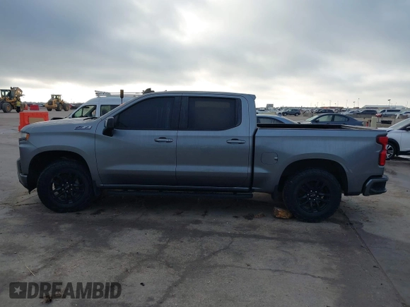 2021 Chevrolet Silverado 1500 RST with VIN 1GCUYEEL9MZ113053, listed as a IAAI auction lot 41486592 with 47,662 mi miles. Bid and sale history available at carsss.com. Image 13.