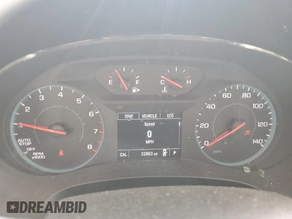 2023 Chevrolet Malibu LS with VIN 1G1ZC5ST7PF216687, listed as a Copart auction lot 53559695 with 22,863 mi miles and Salvage Title. Bid and sale history available at DreamBid. Image 9.