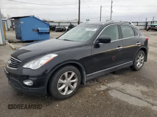 2008 Infiniti EX Journey with VIN JNKAJ09F58M350445, listed as a Copart auction lot 81976584 with 140,682 mi miles and Salvage Title. Bid and sale history available at DreamBid. Image 1.