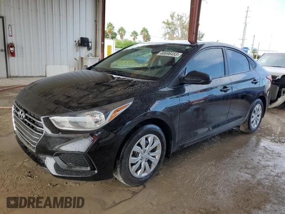2020 Hyundai Accent SE with VIN 3KPC24A69LE095283, listed as a Copart auction lot 68696453 with 20,315 mi miles. Bid and sale history available at carsss.com. Image 1.