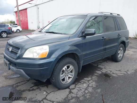 2003 Honda Pilot EX with VIN 2HKYF18573H589899, listed as a IAAI auction lot 41917543 with 211,123 mi miles. Bid and sale history available at carsss.com. Image 2.