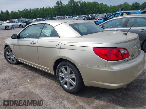 2010 Chrysler Sebring Limited z VIN 1C3BC6EV9AN122372, wystawiony jako IAAI lot #42382181 z przebiegiem 34 454 mil mil oraz . Historia ofert i sprzedaży dostępna na DreamBid. Obrazek 3.