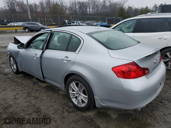 2010 Infiniti G37 x with VIN JN1CV6AR3AM253101, listed as a Copart auction lot 44177074 with Not Provided miles and Salvage Title. Bid and sale history available at carsss.com. Image 2.