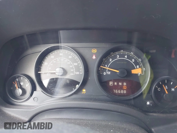 2014 Jeep Patriot Latitude with VIN 1C4NJRFB4ED897890, listed as a IAAI auction lot 41978399 with 76,688 mi miles. Bid and sale history available at carsss.com. Image 7.