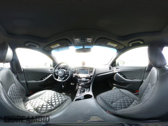 2015 Kia Optima SX Turbo with VIN 5XXGR4A62FG479575, listed as a IAAI auction lot 42357939 with 62,589 mi miles and . Bid and sale history available at DreamBid. Image 18.
