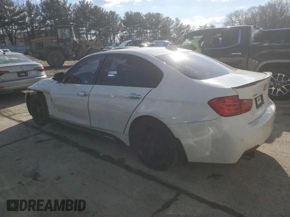 2013 BMW 3 Series 328i xDrive with VIN WBA3B5C54DF592272, listed as a Copart auction lot 43229765 with 134,360 mi miles and Salvage Title. Bid and sale history available at carsss.com. Image 2.