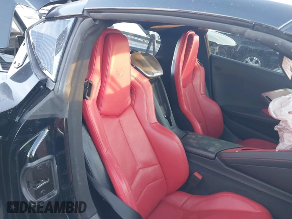 2020 Chevrolet Corvette 2LT with VIN 1G1Y72D45L5100957, listed as a IAAI auction lot 41019383 with 20,599 mi miles. Bid and sale history available at carsss.com. Image 8.