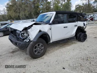 2023 Ford Bronco with VIN 1FMEE5BP1PLB15340, listed as a Copart auction lot 47647285 with 36,881 mi miles and Non Repairable. Bid and sale history available at carsss.com. Image 1.