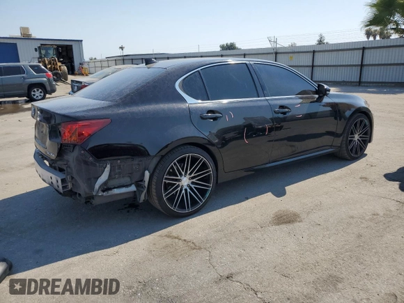 2015 Lexus GS 350 with VIN JTHBE1BL3FA000163, listed as a Copart auction lot 62547684 with 118,985 mi miles and Salvage Title. Bid and sale history available at carsss.com. Image 3.