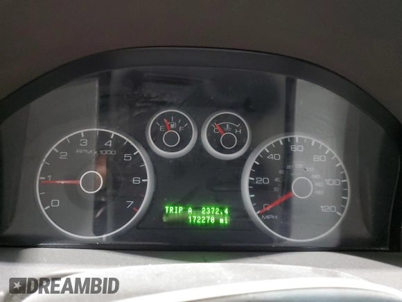 2006 Ford Fusion SE with VIN 3FAFP07Z86R220740, listed as a Copart auction lot 54476805 with 172,270 mi miles and Salvage Title. Bid and sale history available at carsss.com. Image 9.