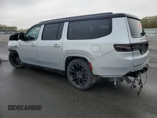 2024 Jeep Grand Wagoneer Series II with VIN 1C4SJSFP3RS150188, listed as a Copart auction lot 55256235 with 3,371 mi miles and Non repairable. Bid and sale history available at DreamBid. Image 2.
