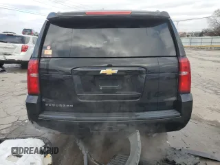 2018 Chevrolet Suburban LT with VIN 1GNSKHKC2JR338352, listed as a Copart auction lot 84706744 with 106,827 mi miles and Salvage Title. Bid and sale history available at carsss.com. Image 6.