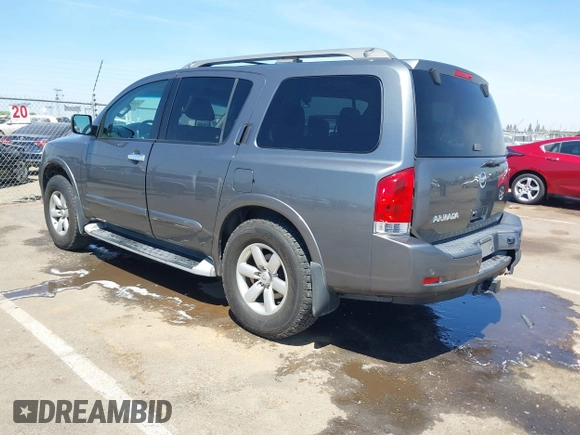 2014 Nissan Armada SV z VIN 5N1AA0NC3EN606418, wystawiony jako IAAI lot #42189969 z przebiegiem 120 912 mil mil oraz . Historia ofert i sprzedaży dostępna na DreamBid. Obrazek 3.