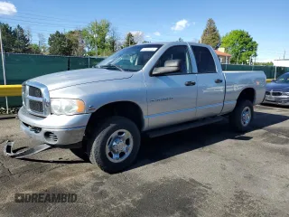 2004 Dodge 2500 SLT z VIN 3D7KU28C64G234562, wystawiony jako Copart lot #57330035 z przebiegiem 195 824 mil mil oraz Czysty tytuł • Clean title. Historia ofert i sprzedaży dostępna na DreamBid. Obrazek 1.