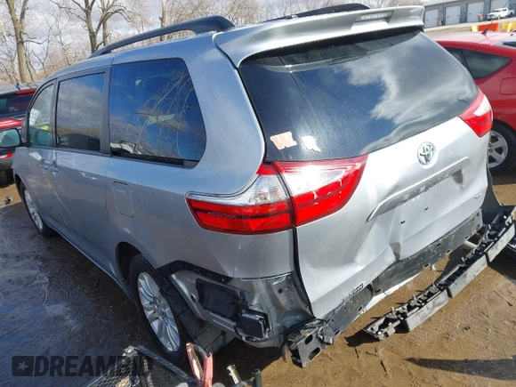 2017 Toyota Sienna XLE Auto Access Seat with VIN 5TDYZ3DC9HS850264, listed as a IAAI auction lot 41716519 with 95,454 mi miles and . Bid and sale history available at DreamBid. Image 3.