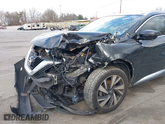 2017 Nissan Murano Platinum z VIN 5N1AZ2MH1HN186471, wystawiony jako IAAI lot #41233284 z przebiegiem 135 135 mil mil oraz . Historia ofert i sprzedaży dostępna na DreamBid. Obrazek 6.