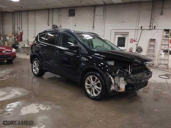 2017 Ford Escape SE with VIN 1FMCU9GDXHUA07522, listed as a IAAI auction lot 40875214 with 114,175 mi miles. Bid and sale history available at carsss.com. Image 1.