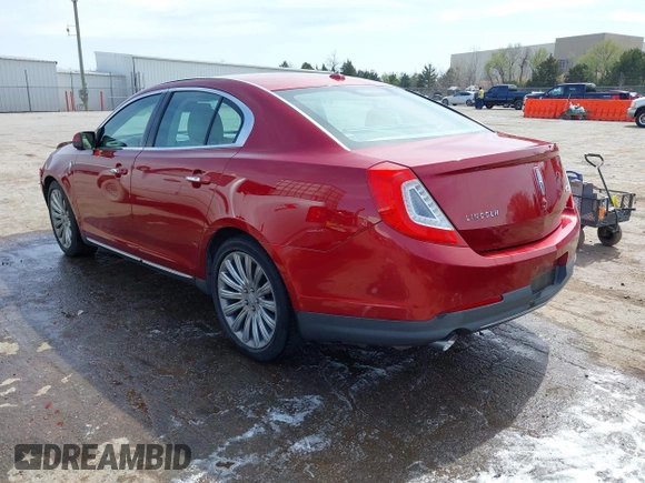 2013 Lincoln MKS with VIN 1LNHL9DK2DG610615, listed as a IAAI auction lot 41848247 with 46,832 mi miles and . Bid and sale history available at DreamBid. Image 3.